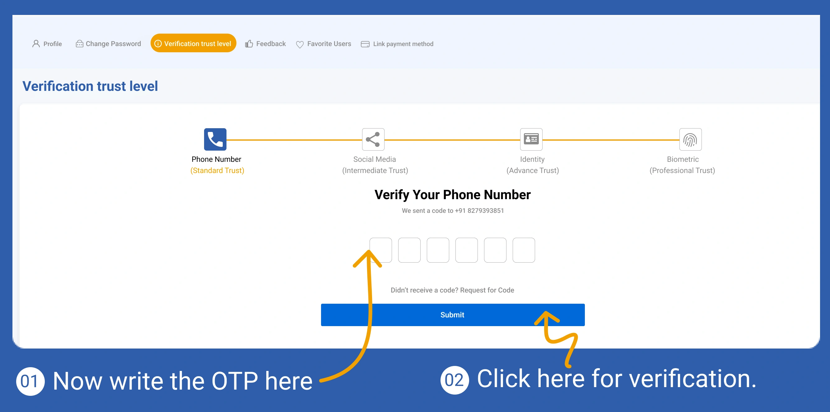 Traveler guide step image